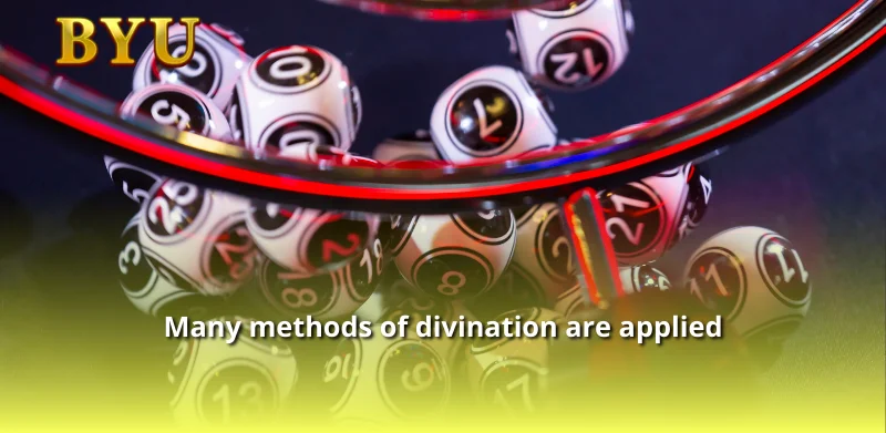 Many methods of divination are applied